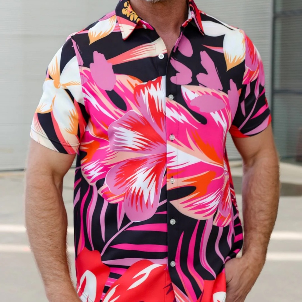 Usa Palm Infinity Button Down Bundle 3 Shirts - image 1